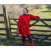 Landjoff Cordura Plus Caving Oversuit - Red